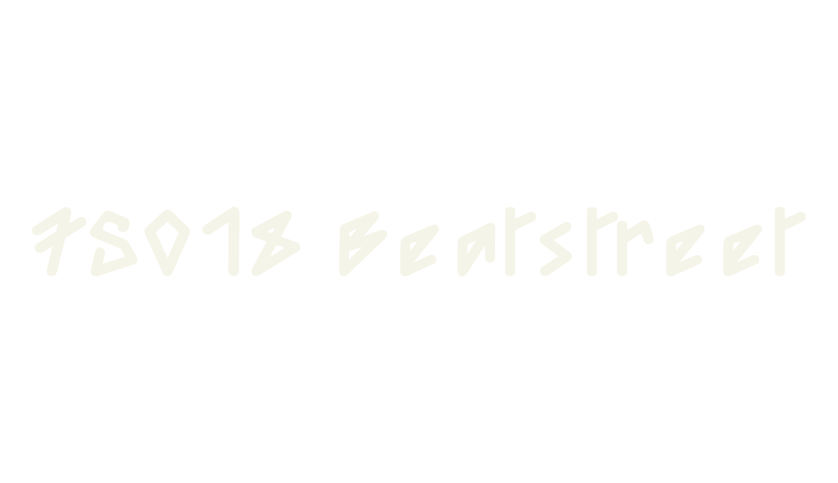 75018 Beatstreet, graffiti font preview