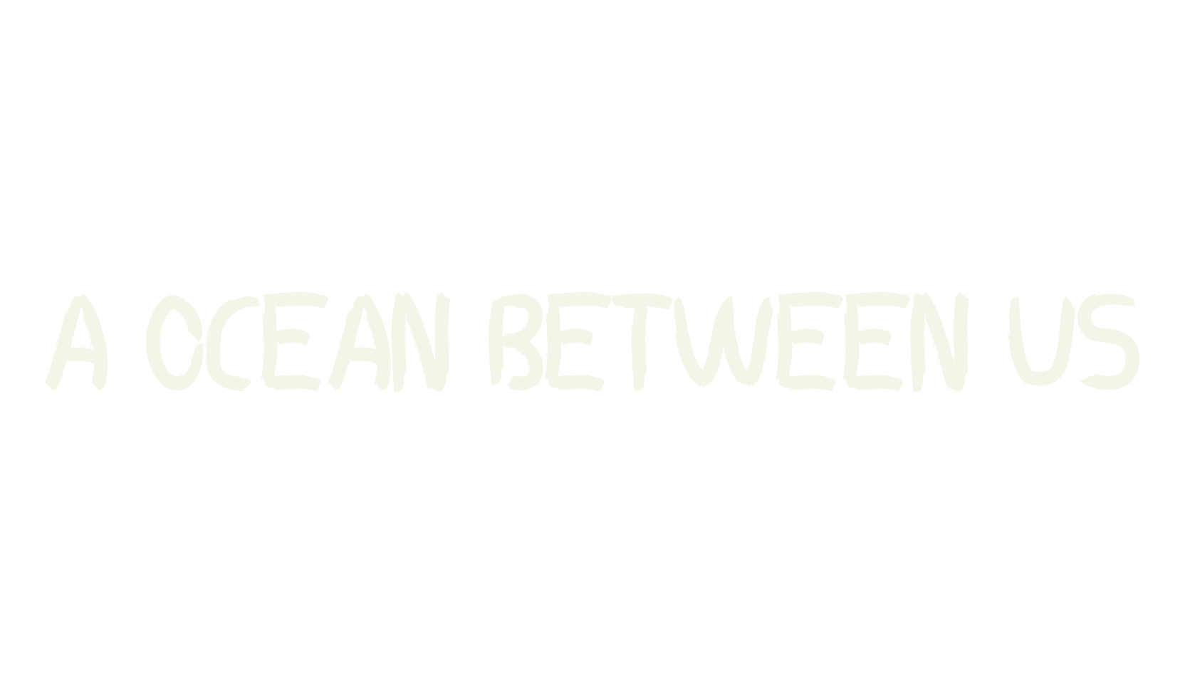 A ocean between US, display market font preview