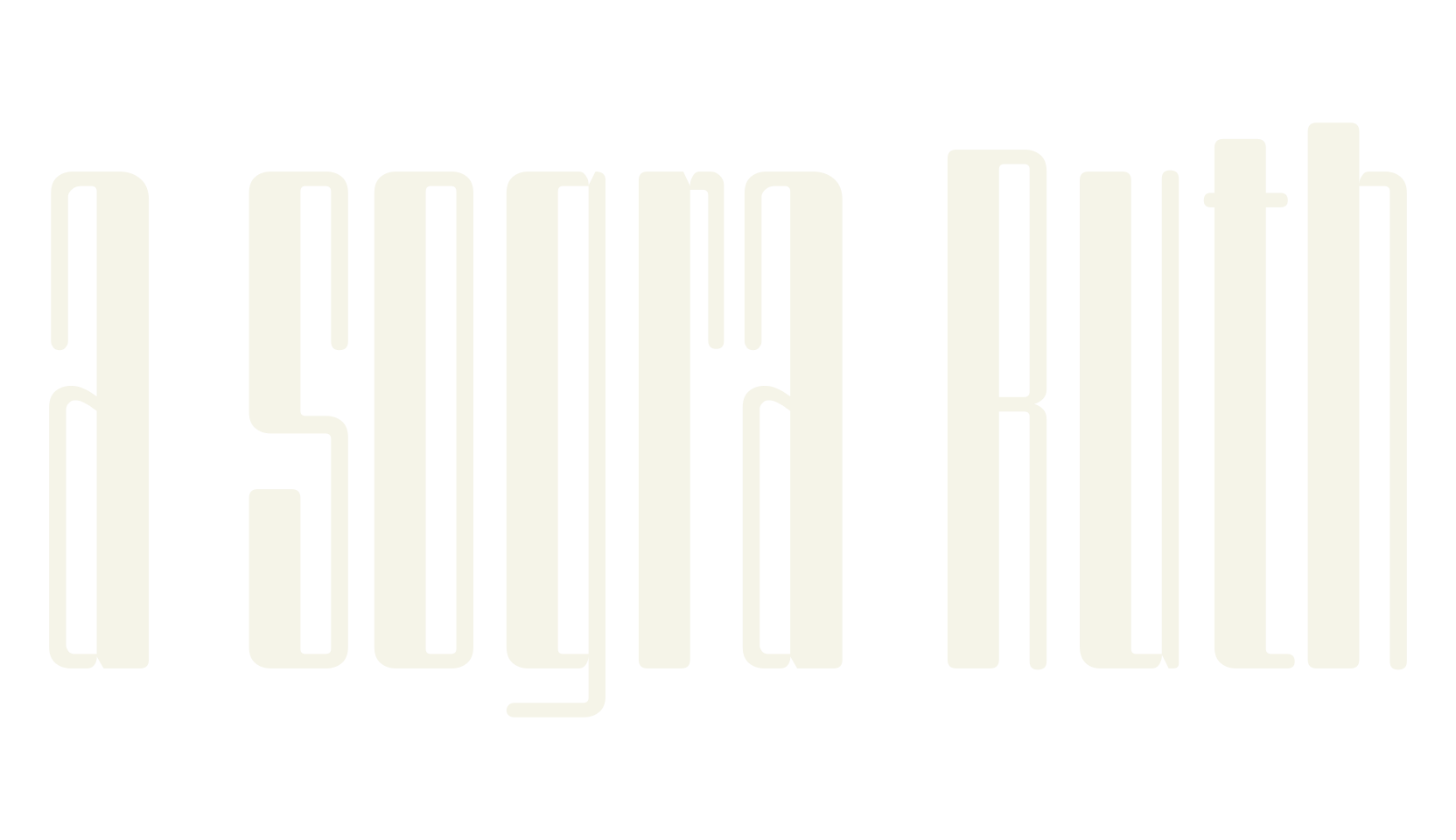 a sogra Ruth, art deco font preview