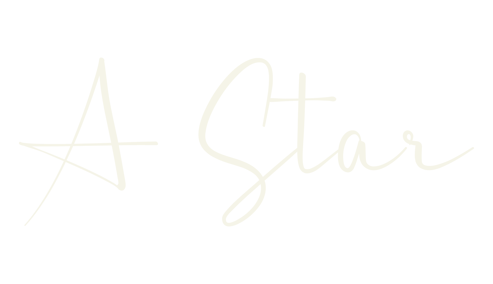 A Star, lettering font preview