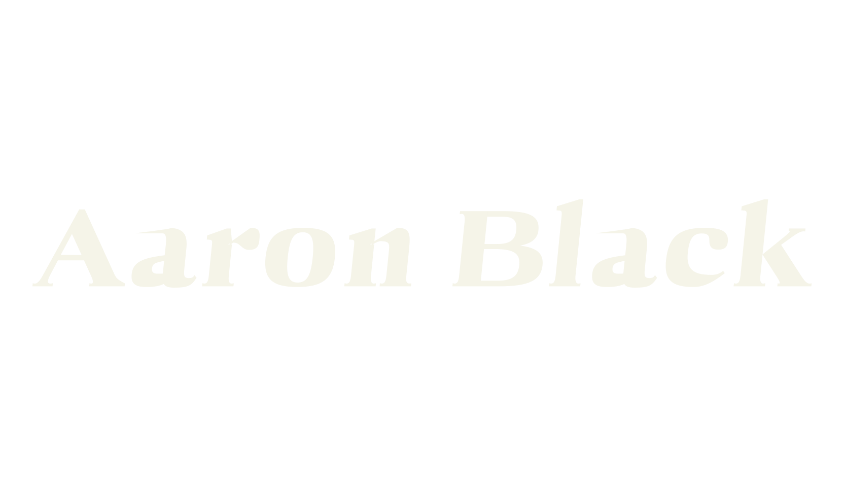 Aaron Black, aaron font preview