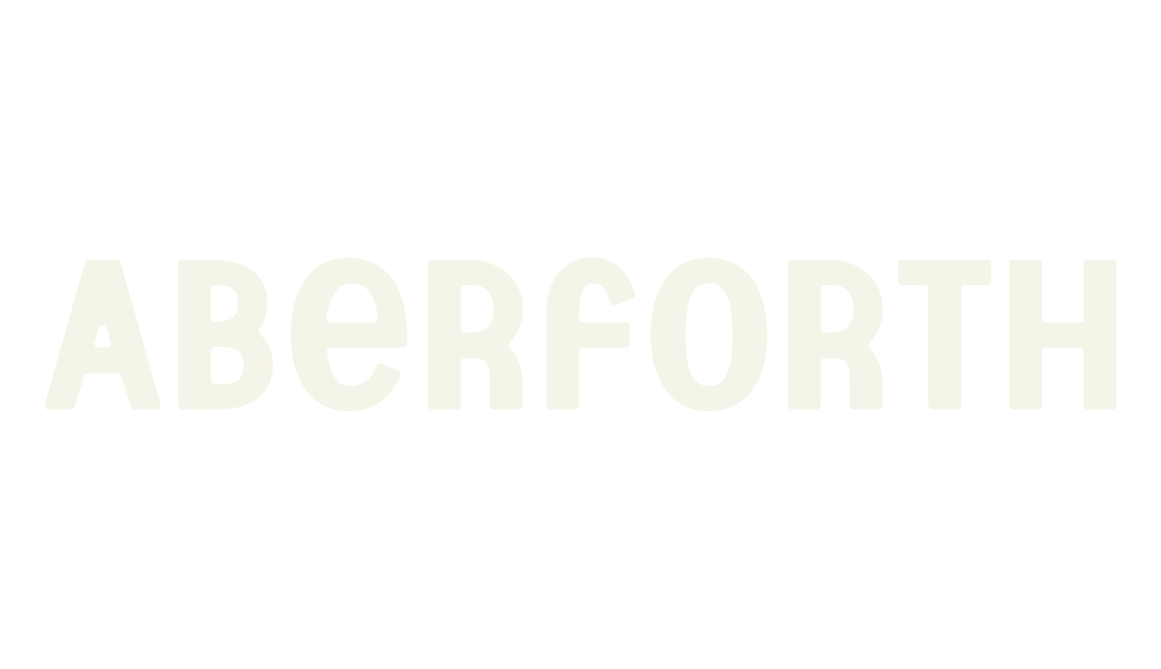 Aberforth, sans font preview