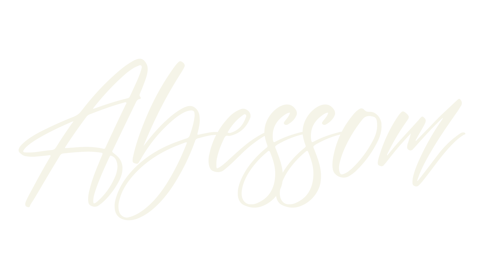 Abessom, script font preview