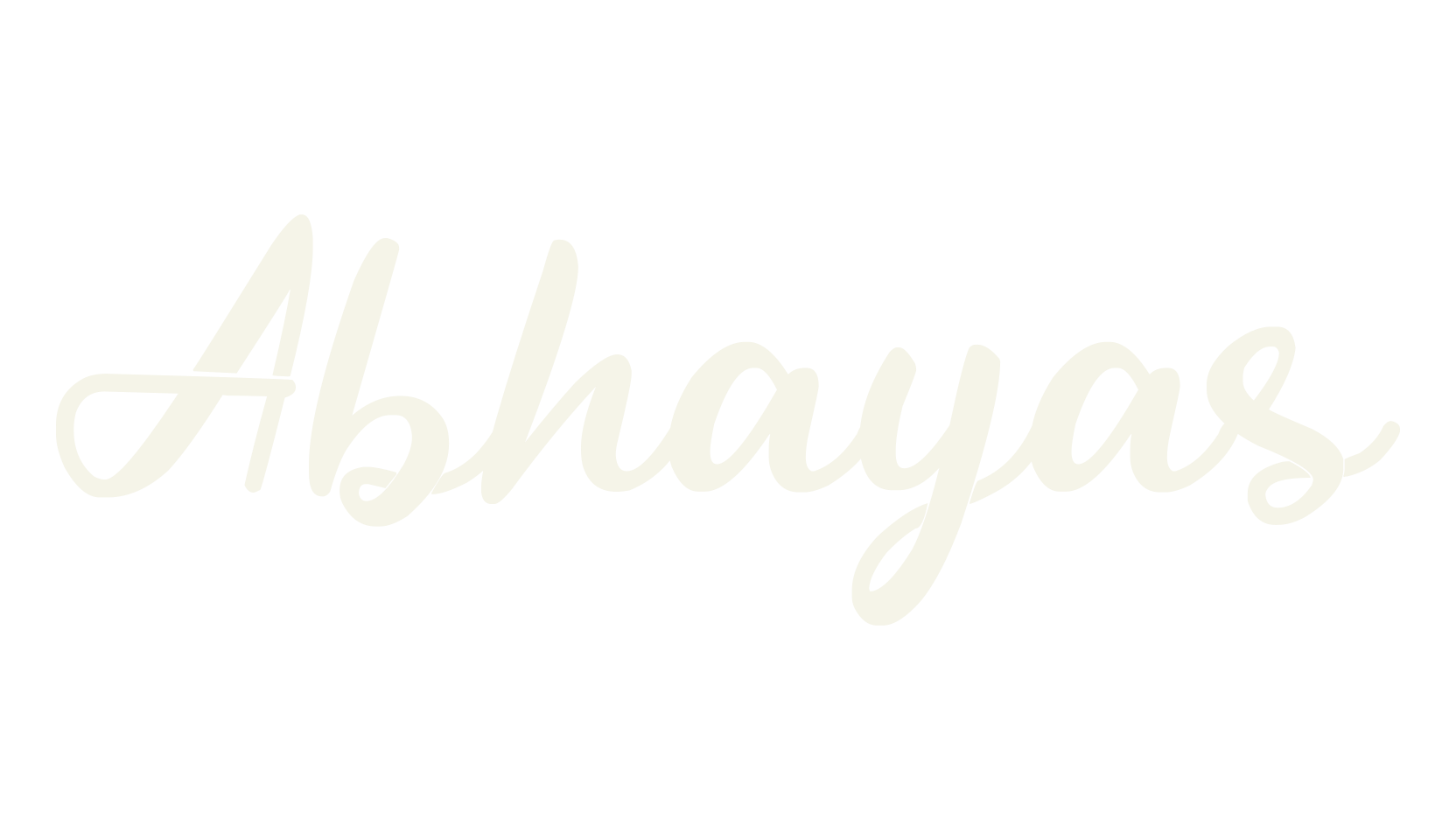 Abhayas, calligraphy font preview
