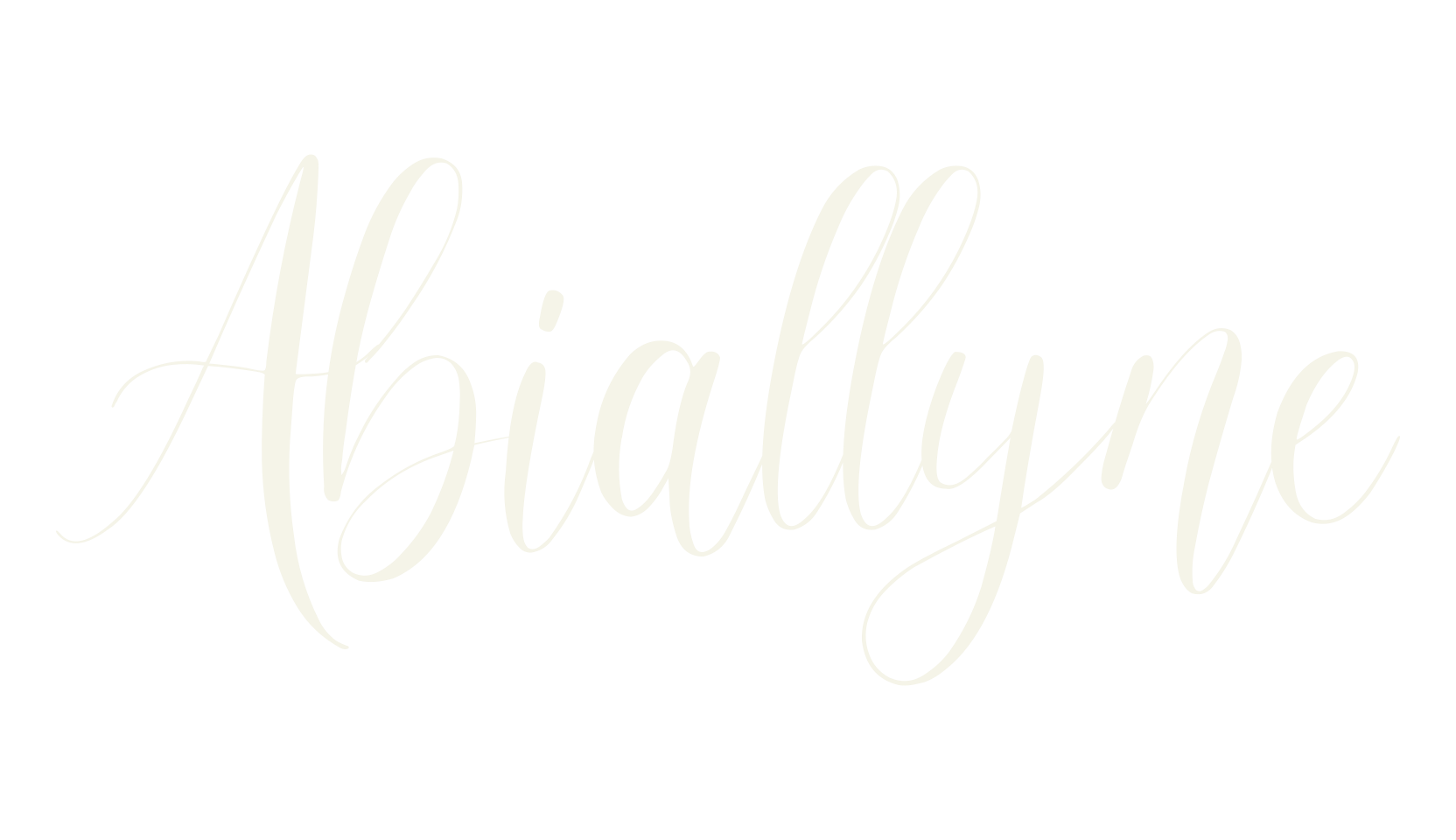 Abiallyne, fancy font preview