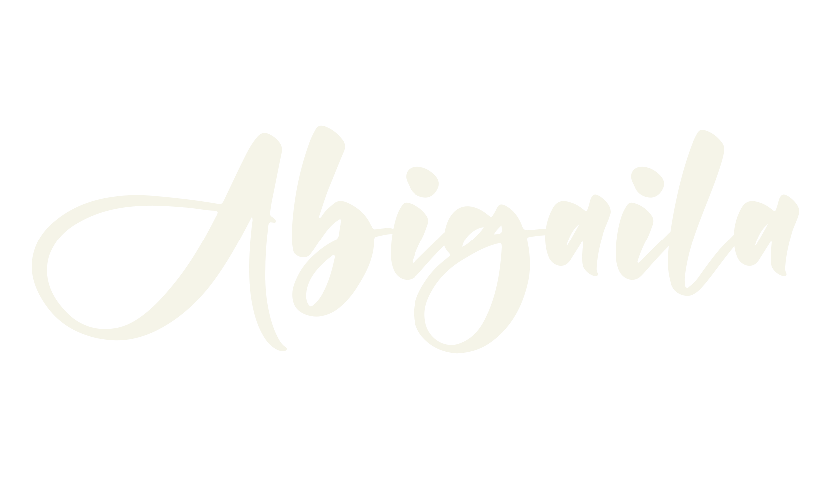 Abigaila, script font preview