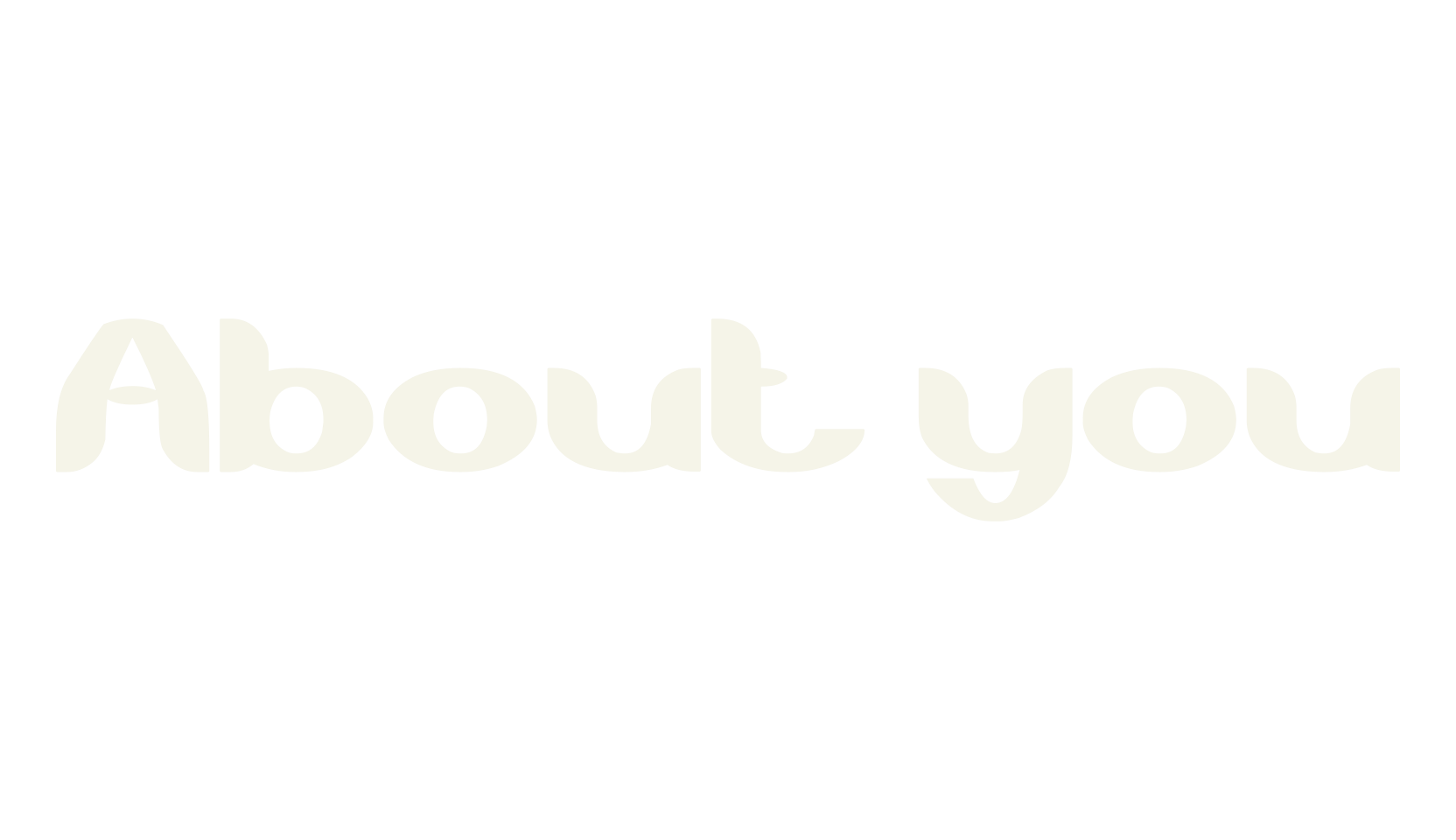 About you, display market font preview