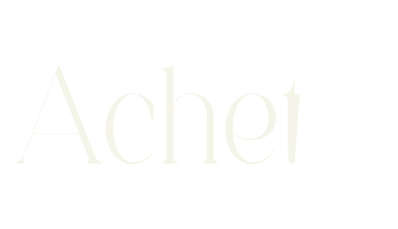 Achetta, wedding font preview