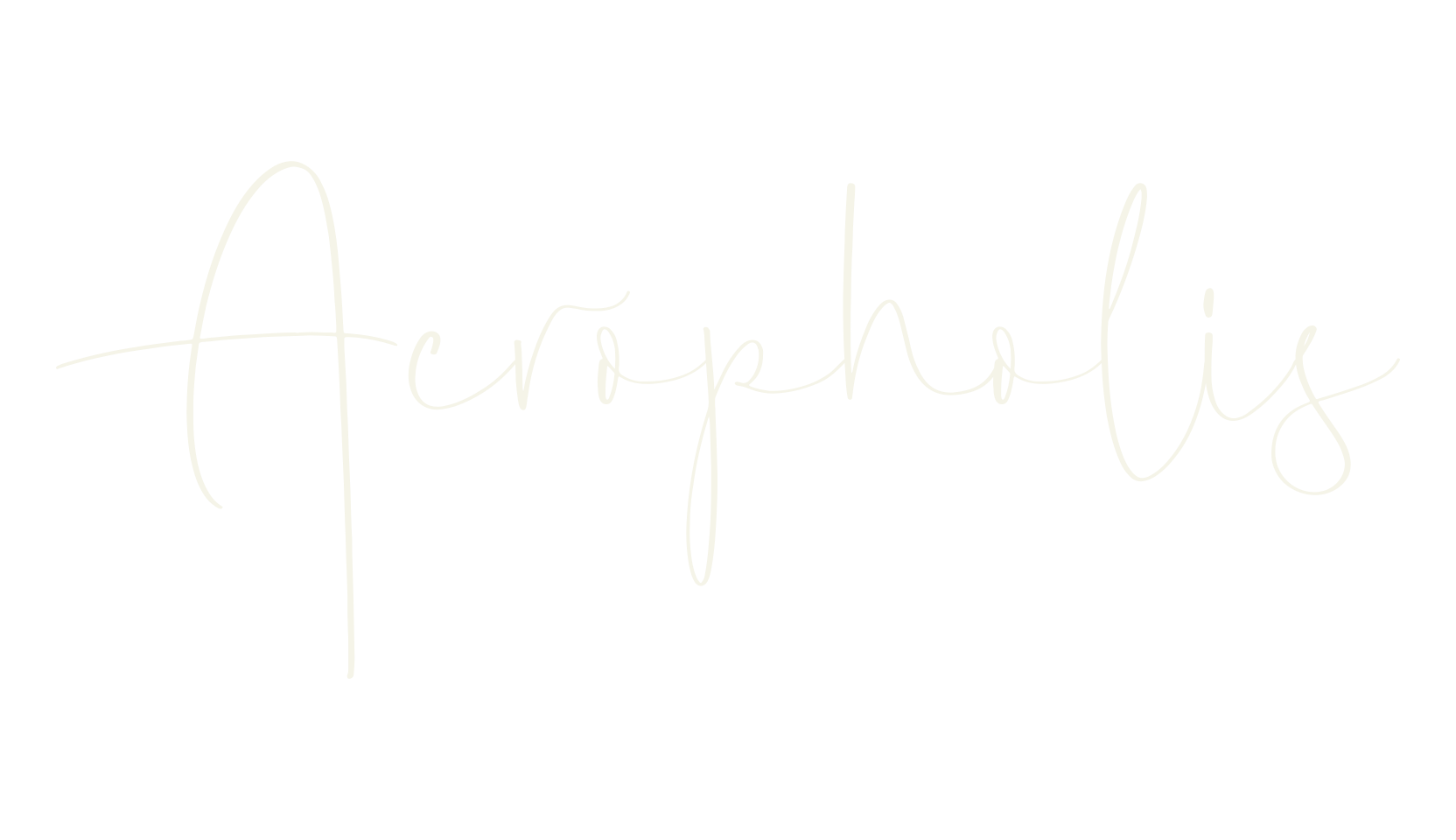 Acropholis, calligraphy font preview