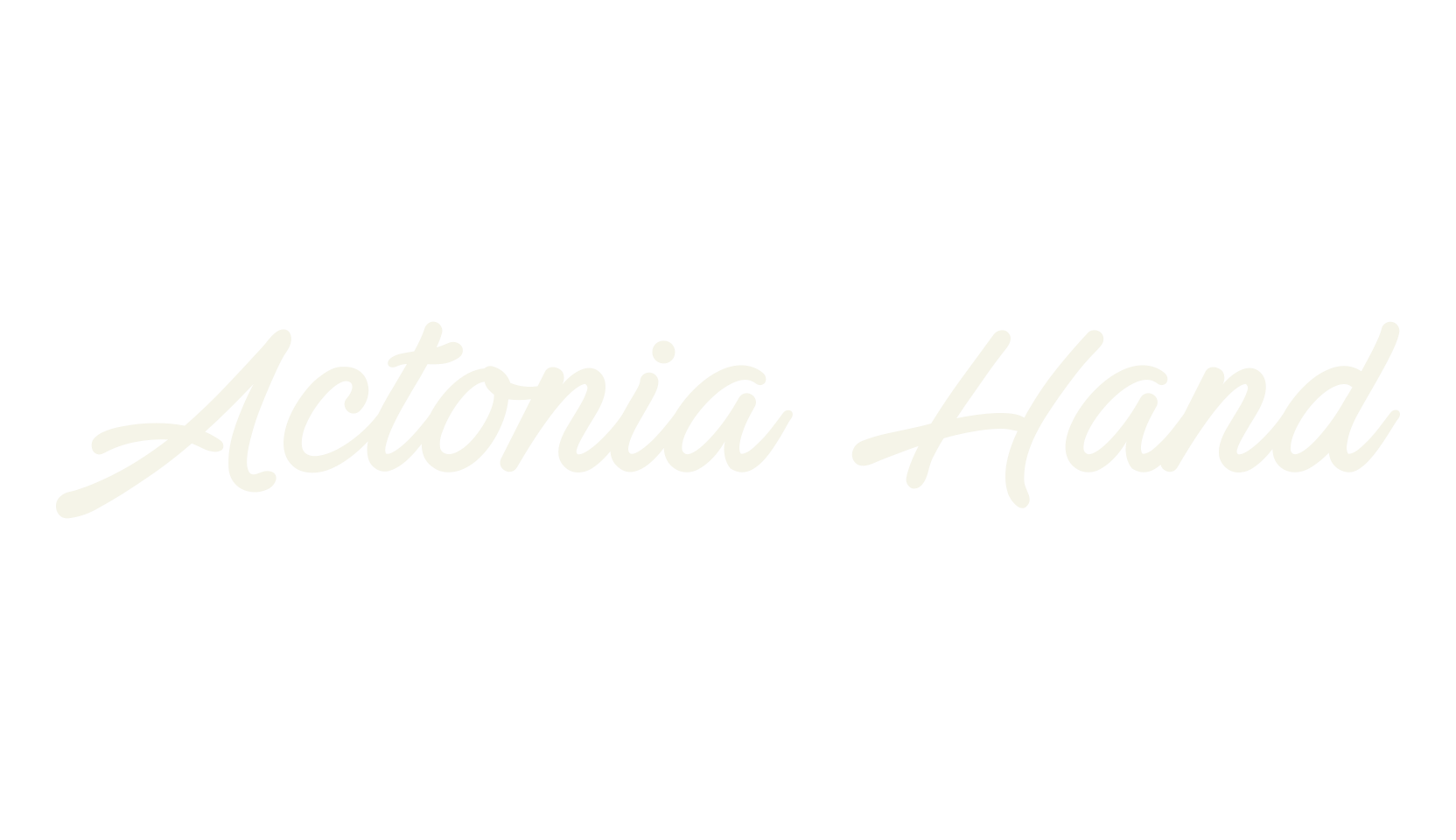 Actonia Hand, fashion script font preview