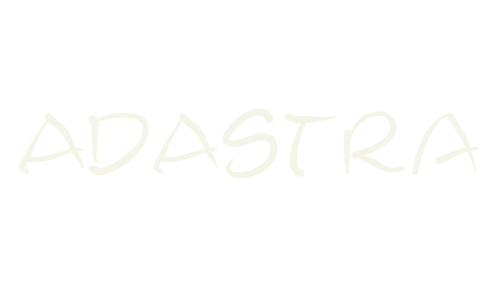 AdAstra, handwritten font preview