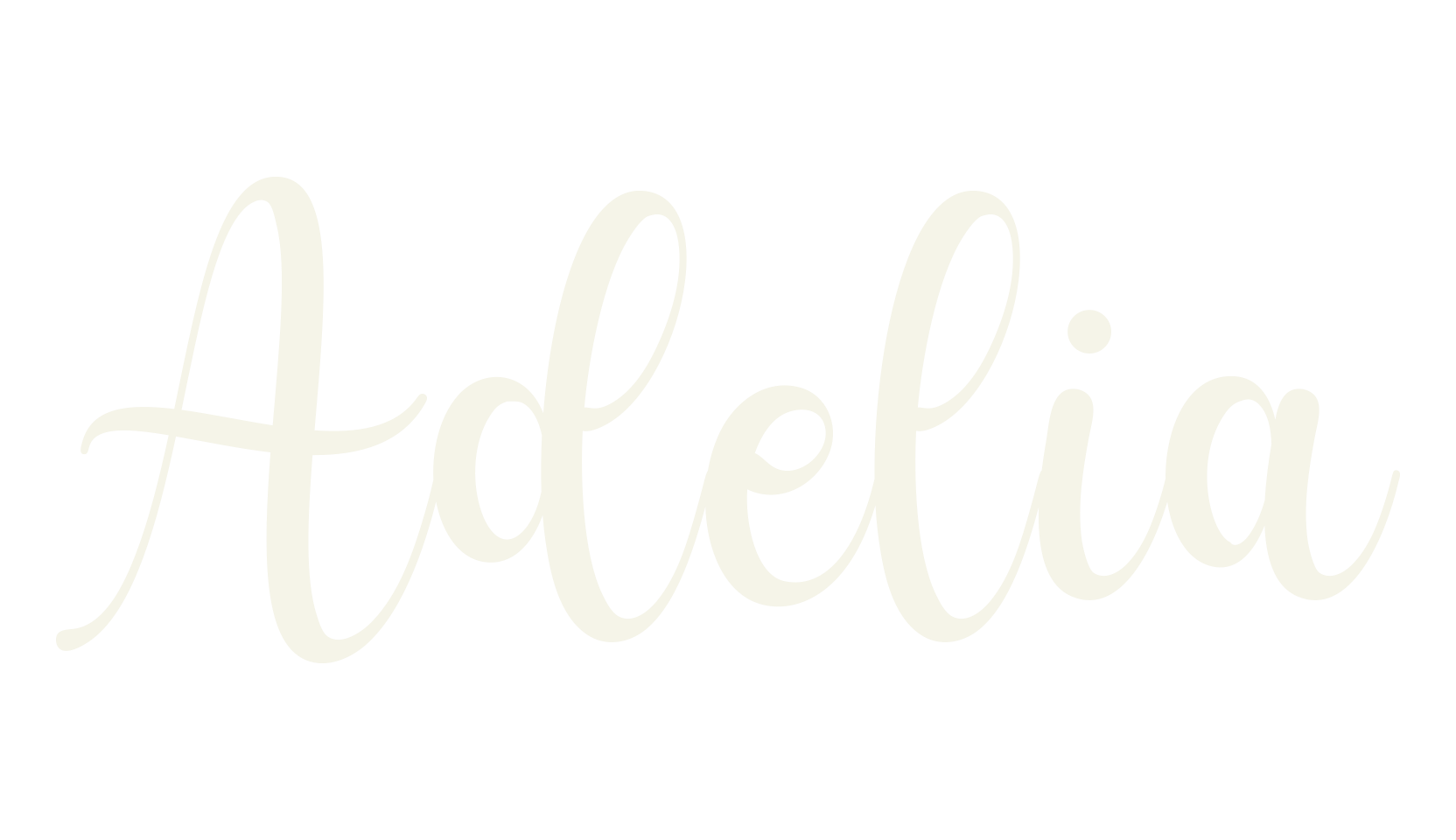 Adelia, calligraphy font preview