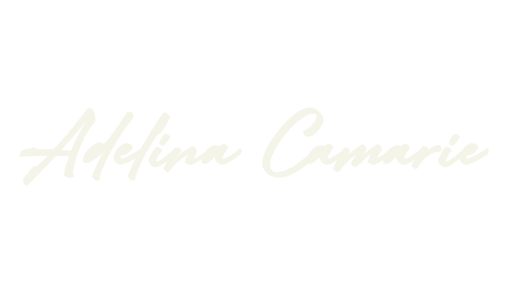 Adelina Camarie, fashion script font preview