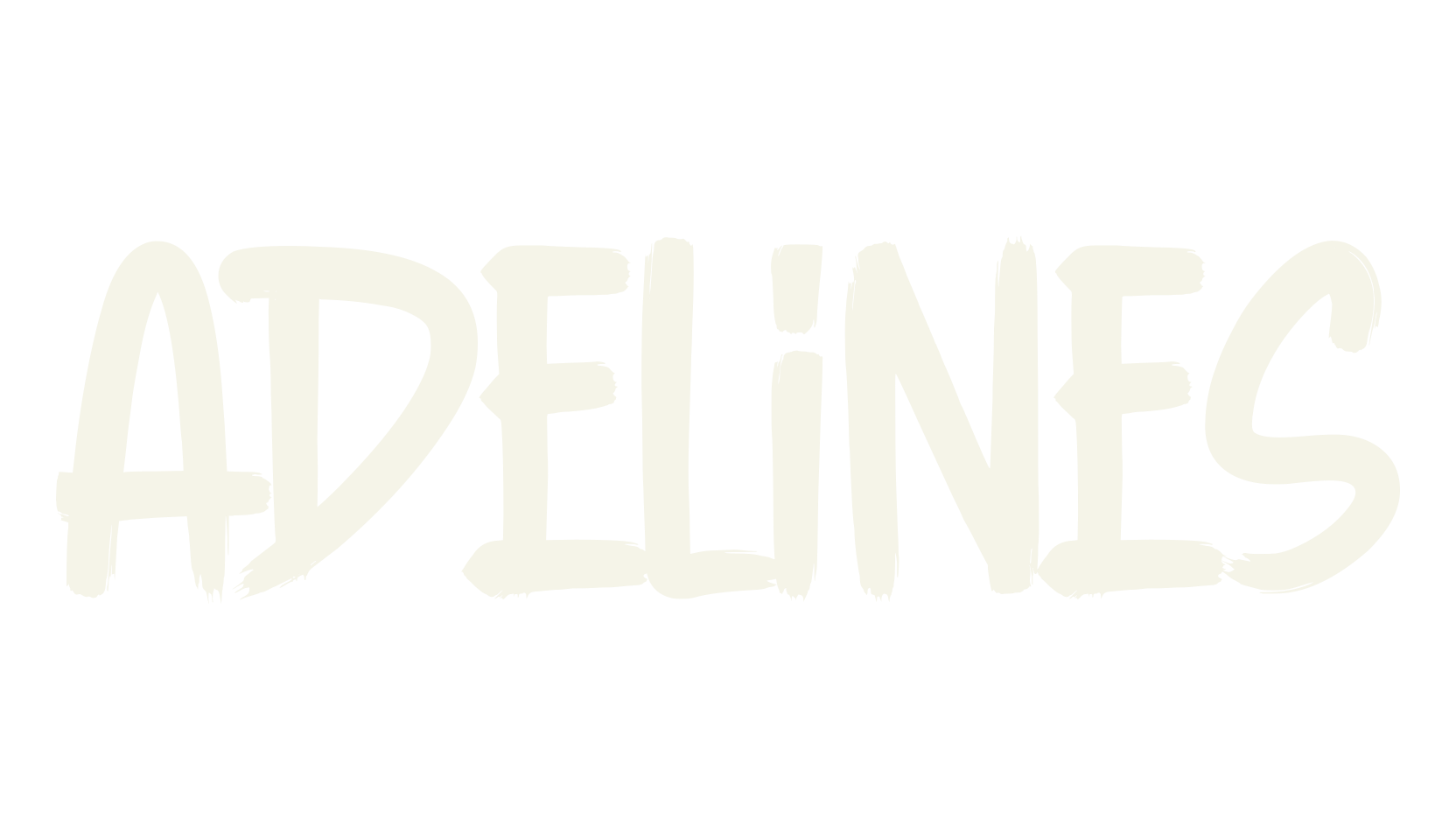 Adelines, condensed font preview