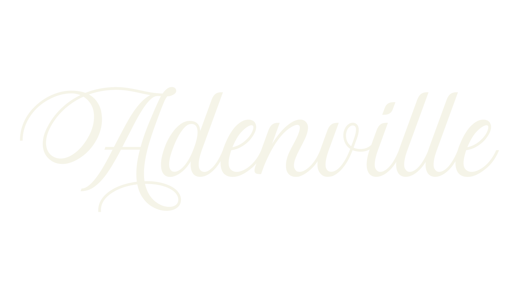 Adenville, cool font preview