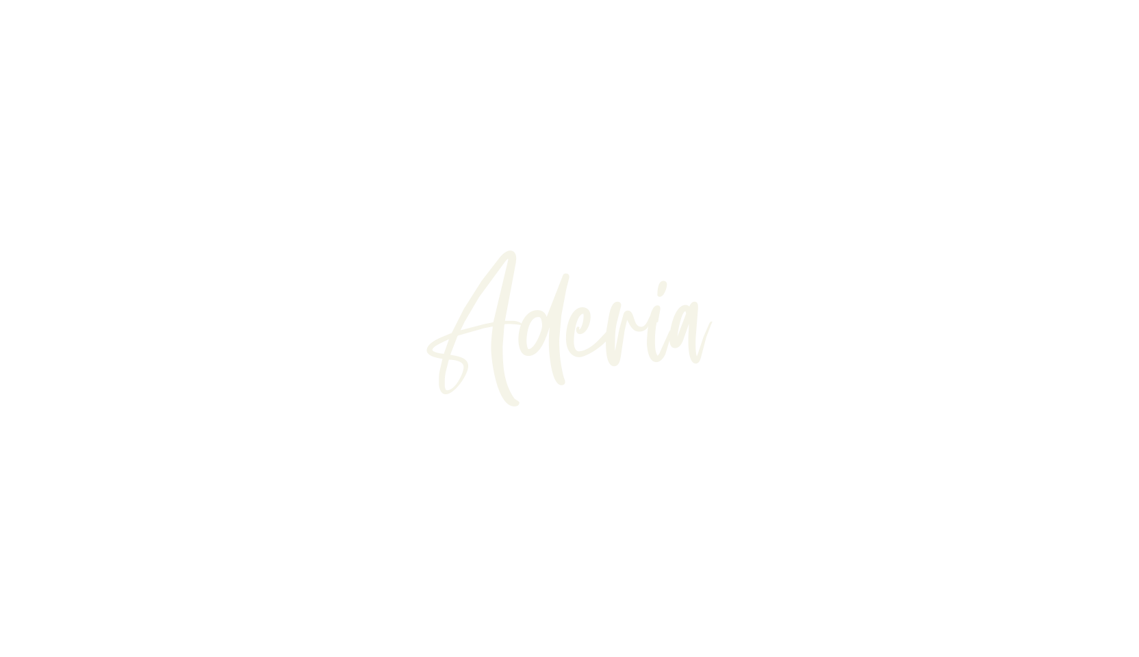Aderia, cute font preview