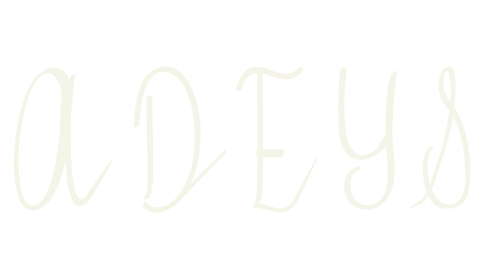 ADEYS, handwriting font preview