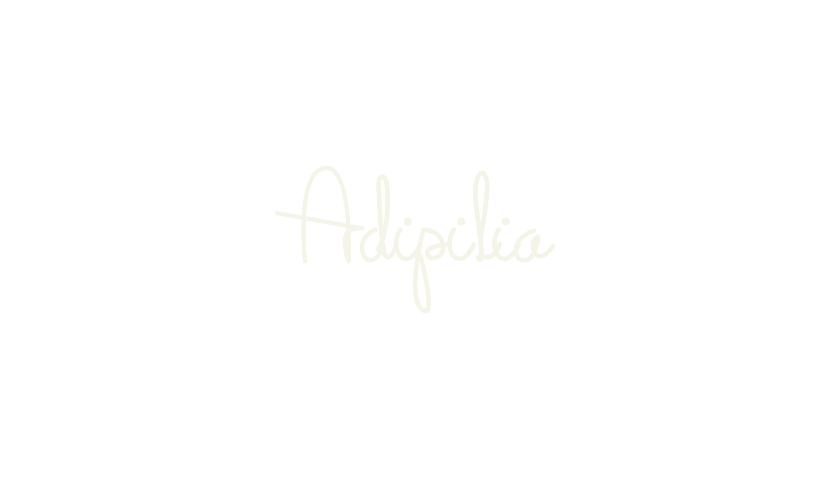 Adipilia, cursive font preview