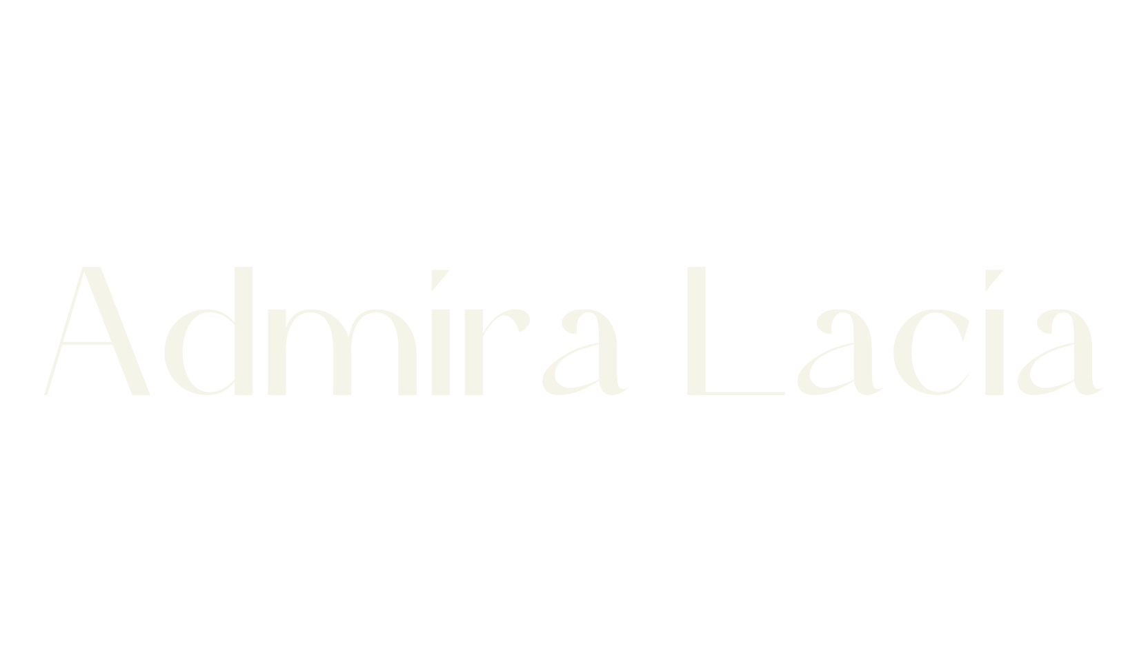Admira Lacia, newspaper font preview