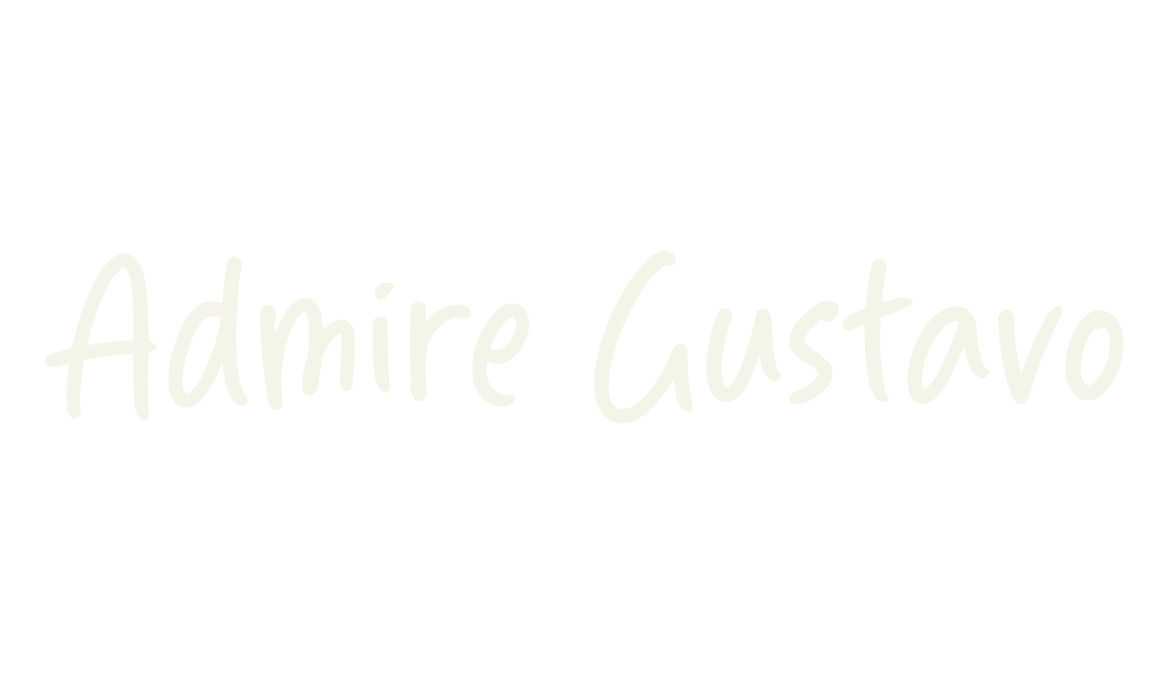 Admire Gustavo, fashion script font preview