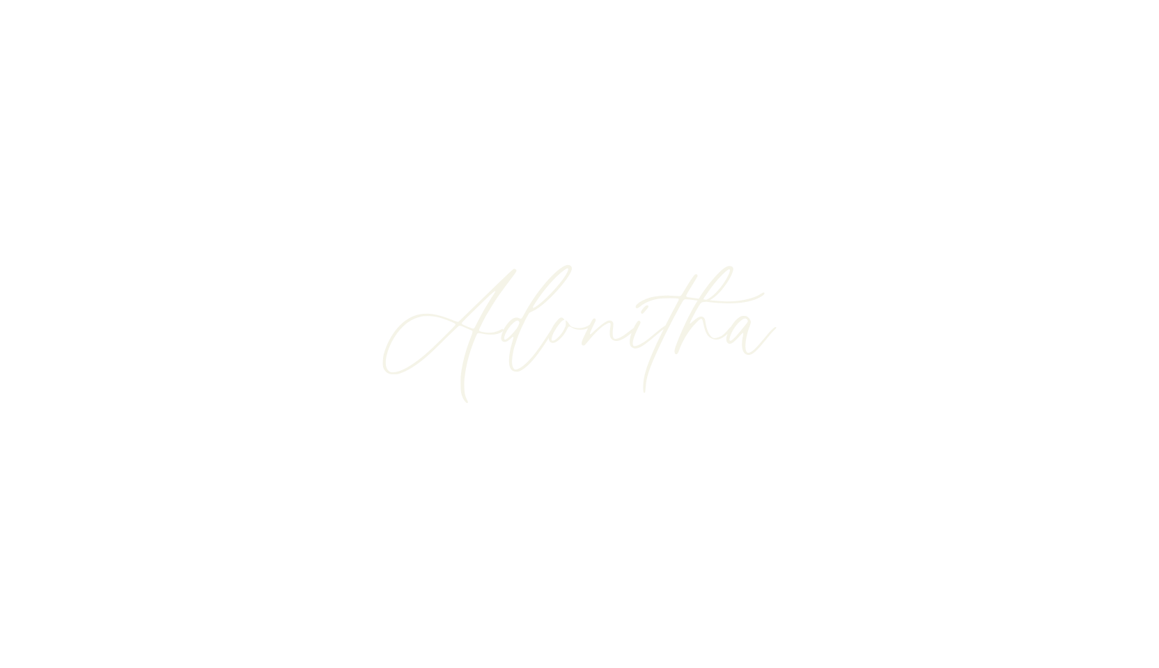 Adonitha, calligraphy font preview