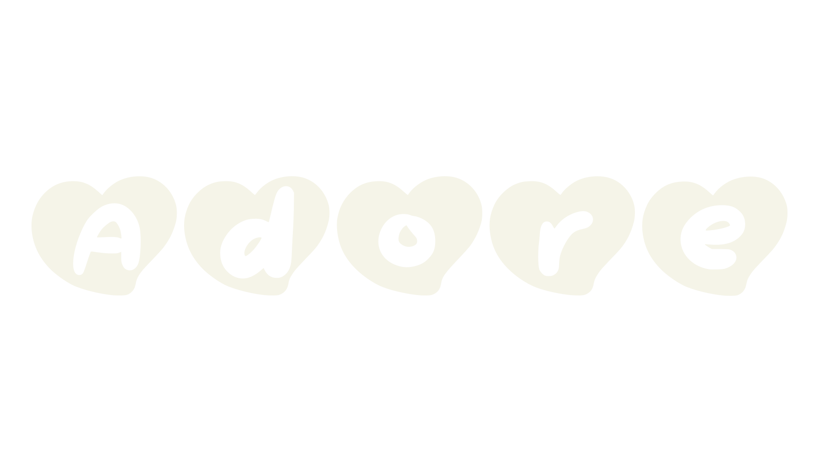Adore, modern font preview