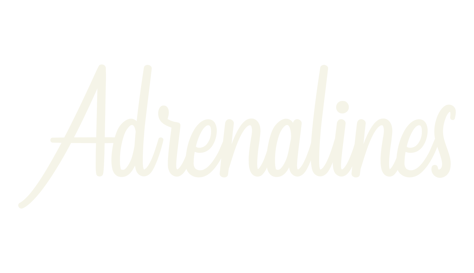 Adrenalines, cafe font preview