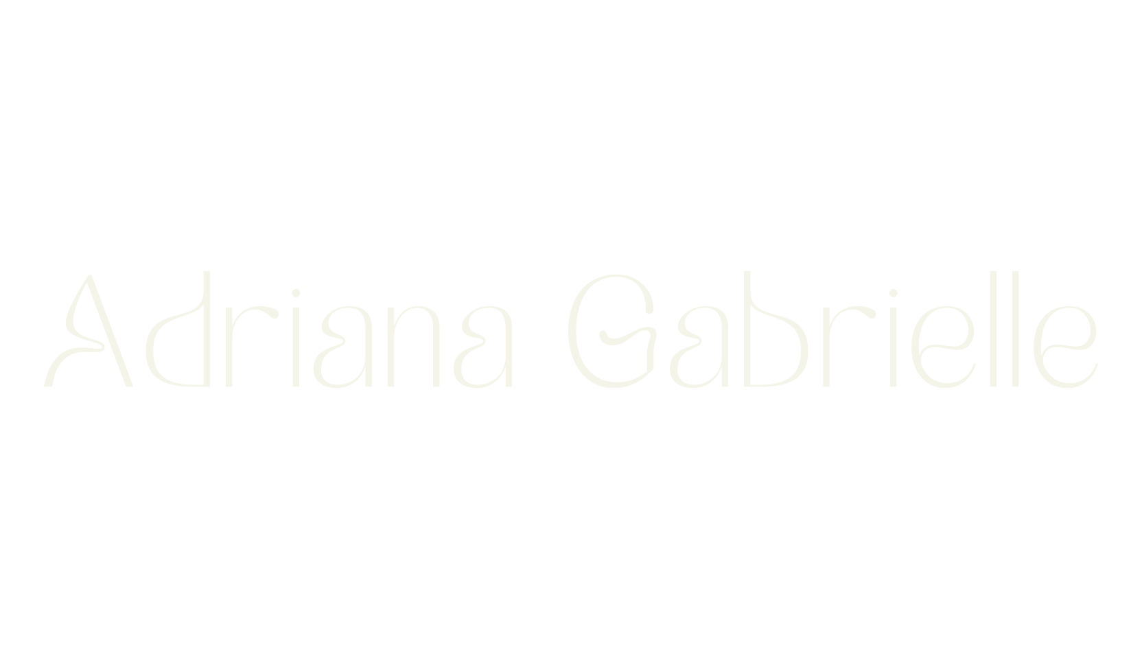 Adriana Gabrielle, sans serif font preview