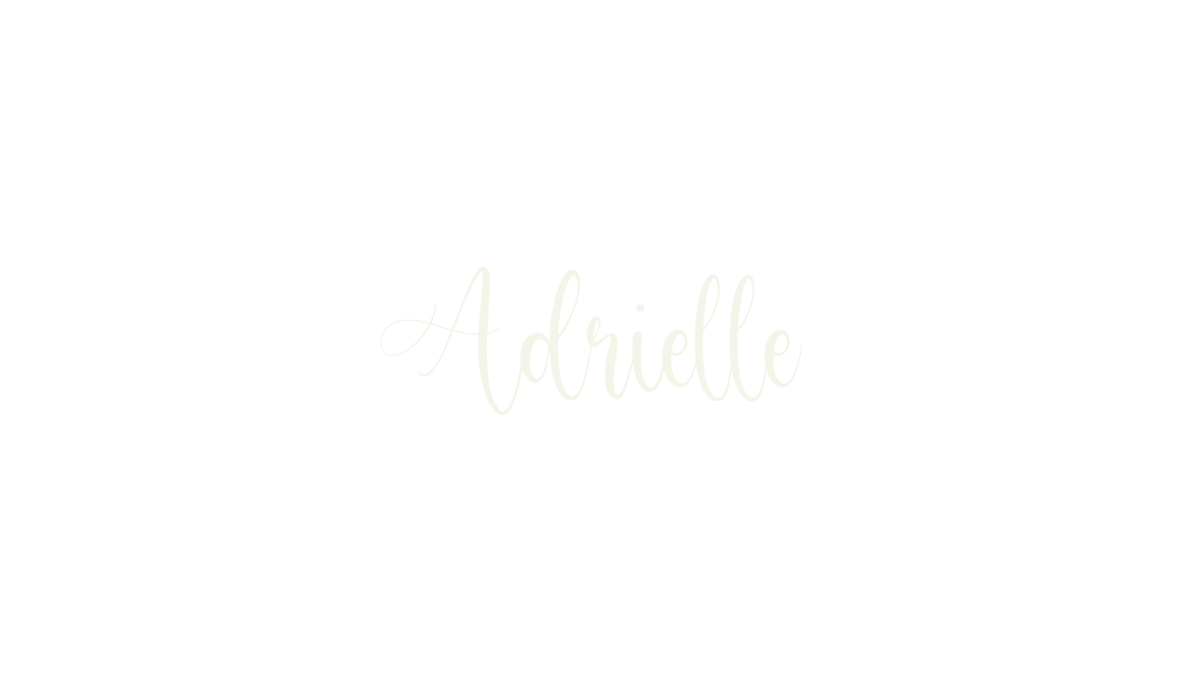 Adrielle, fashion script font preview