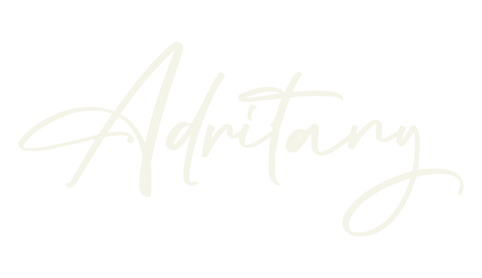 Adritany, signature font preview