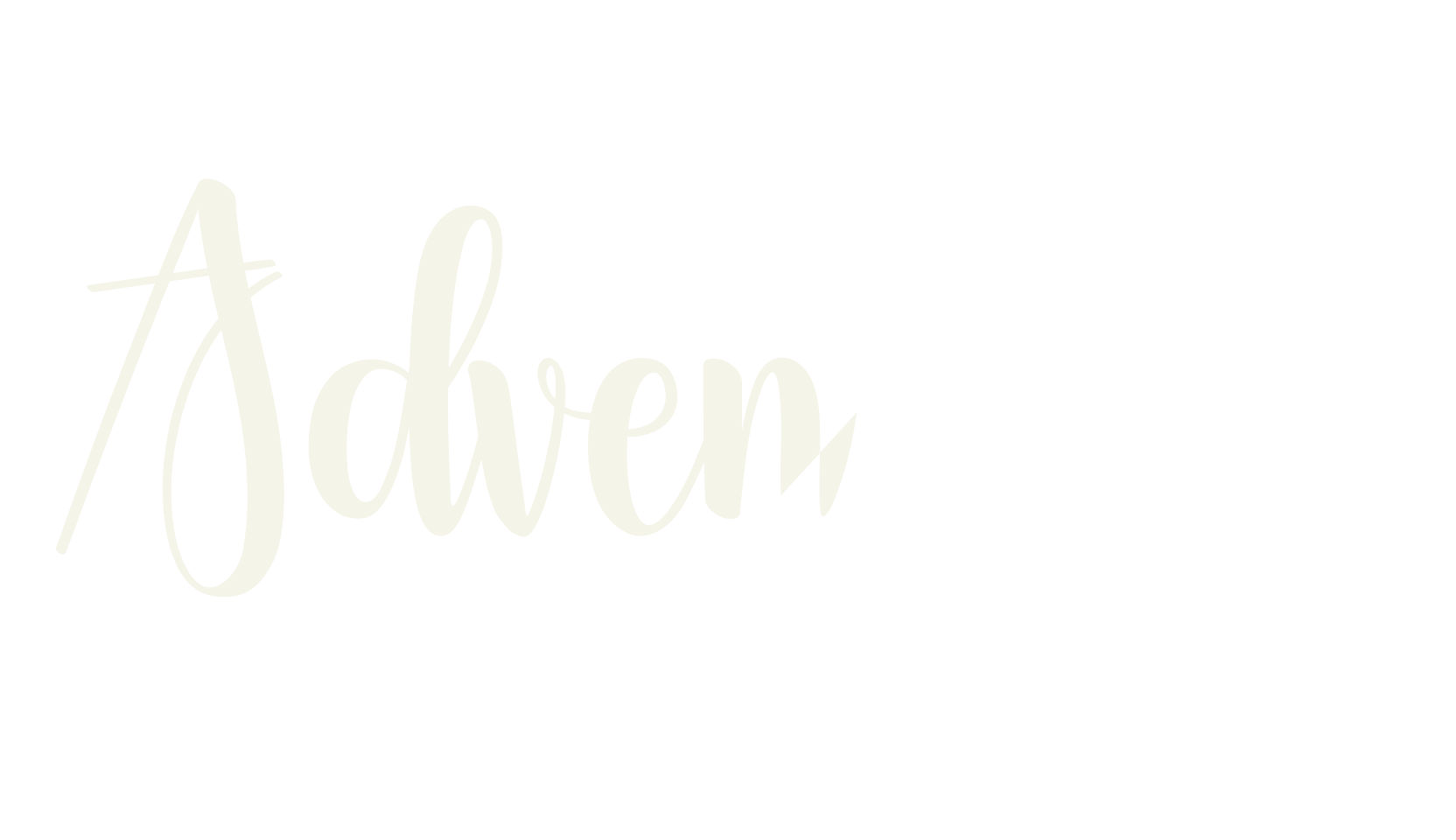 Adventday, calligraphy font preview