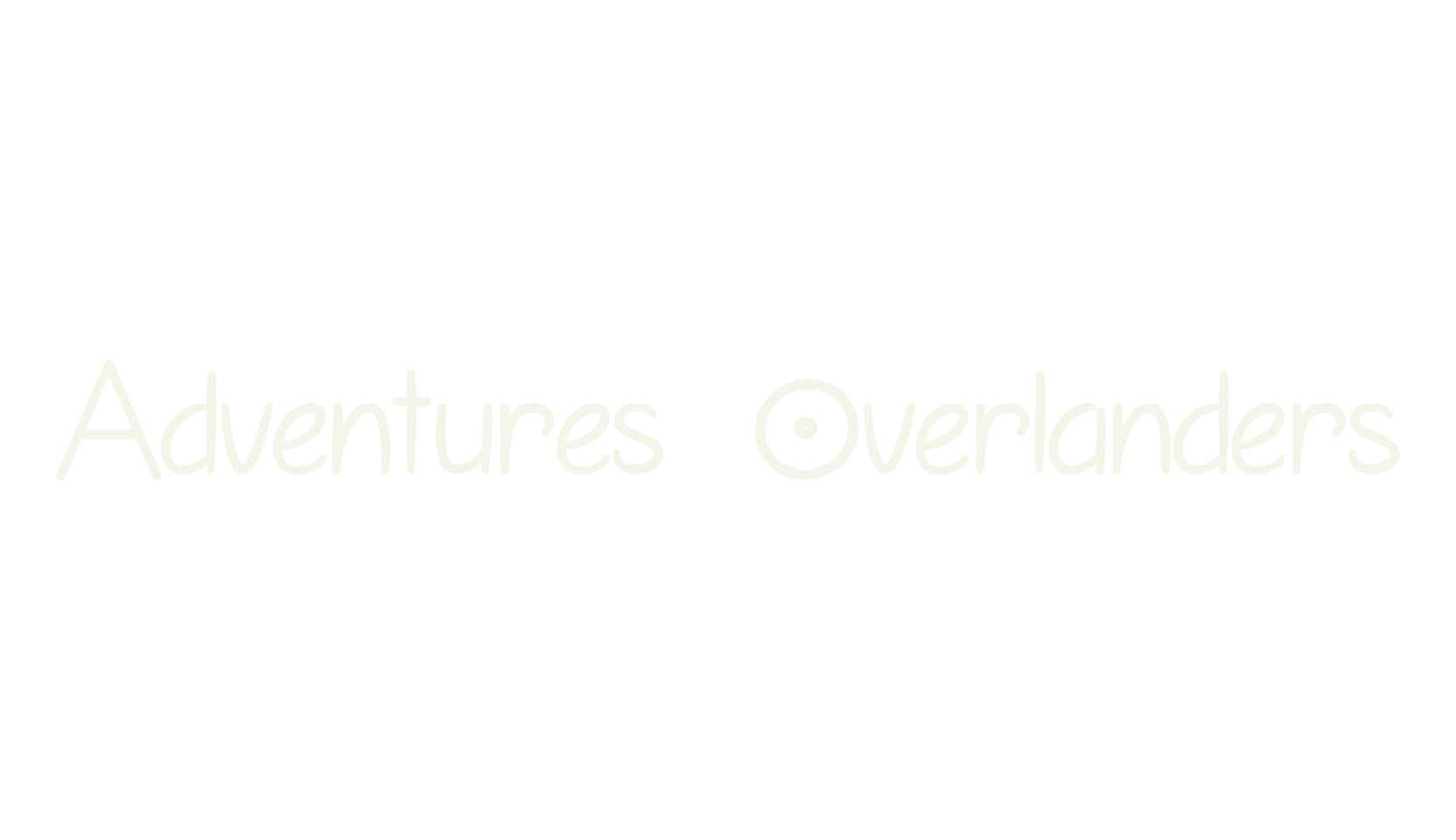Adventures Overlanders, handwriting font preview