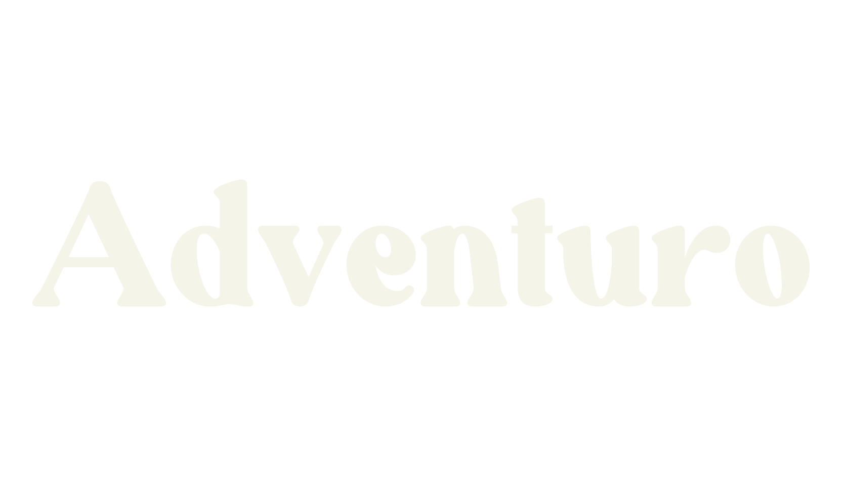 Adventuro, sans serif font preview