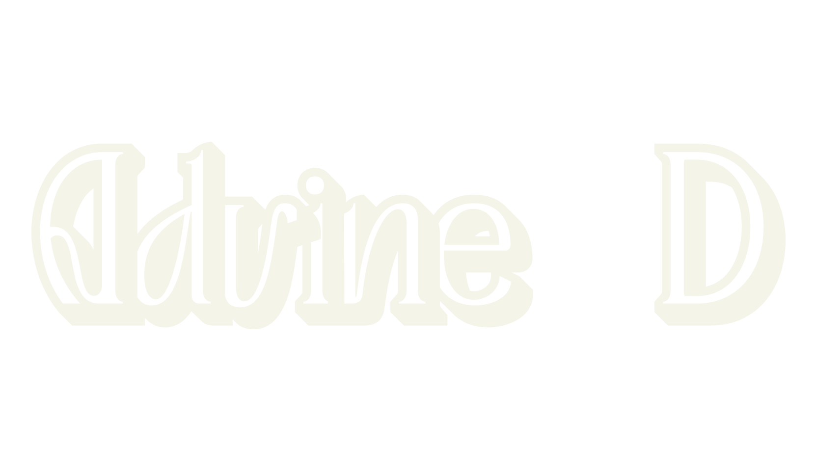 Advine 3D, 3d font preview