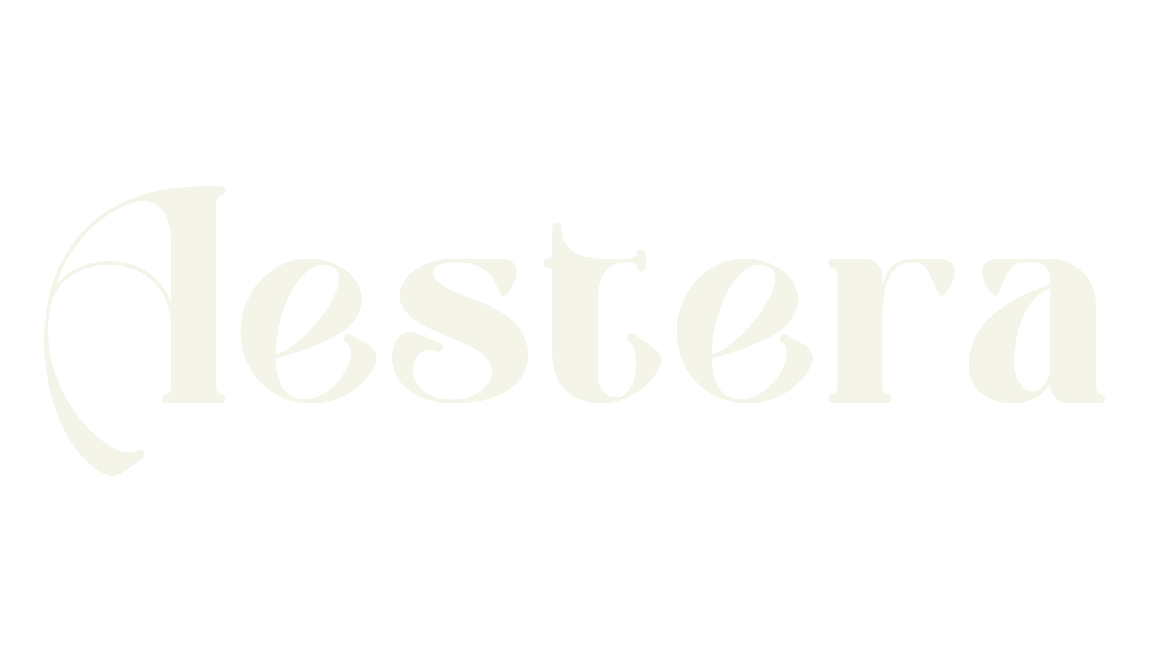 Aestera, serif font preview