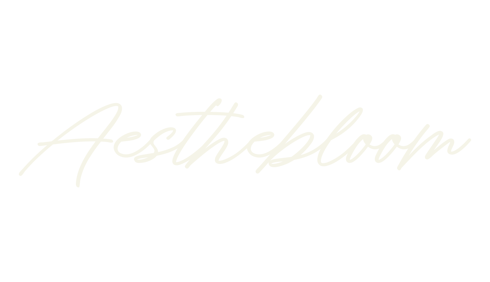 Aesthebloom, fancy font preview