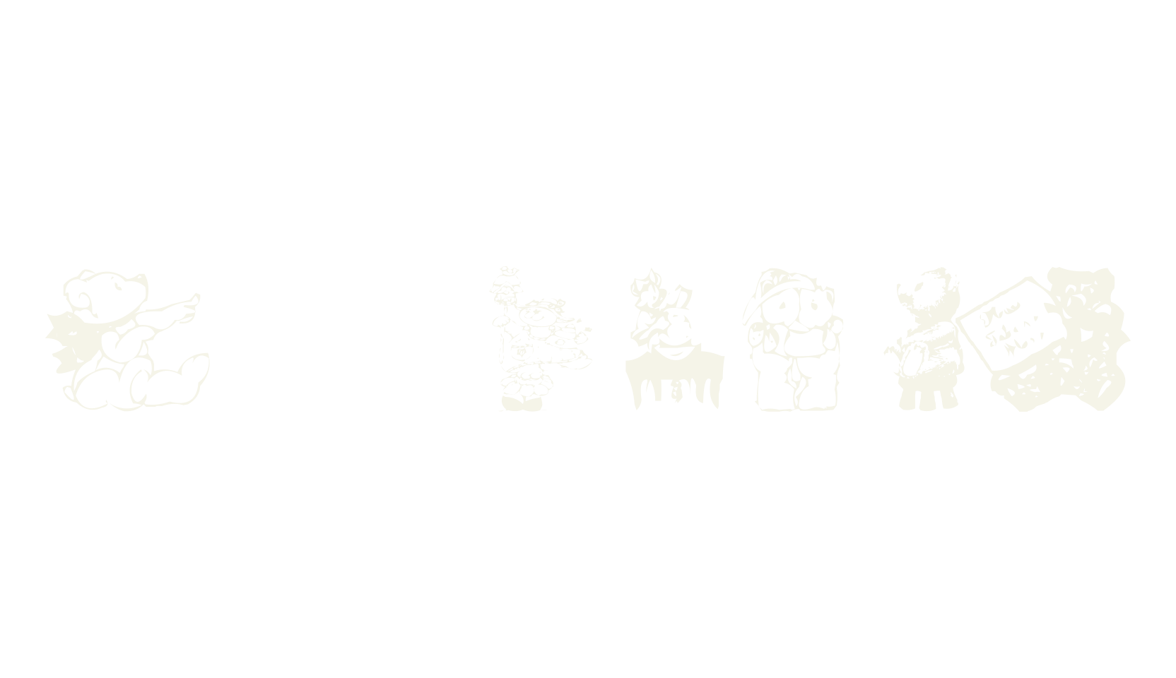 AEZ bears, dingbats font preview