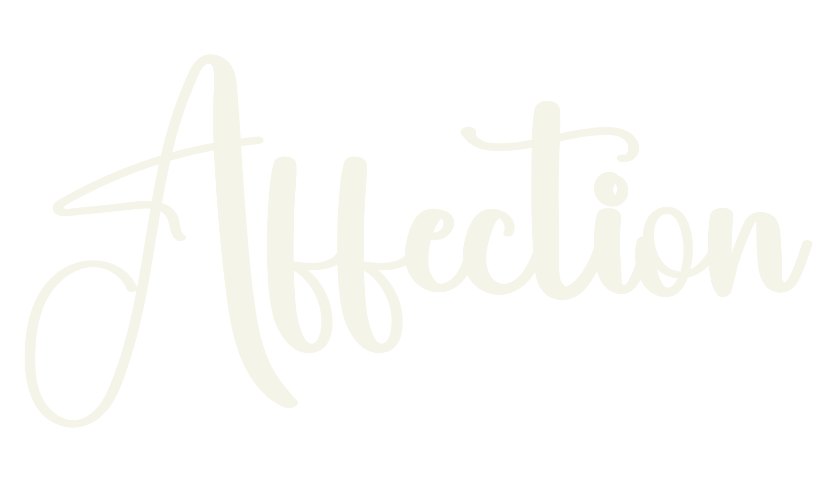 Affection, cute font preview