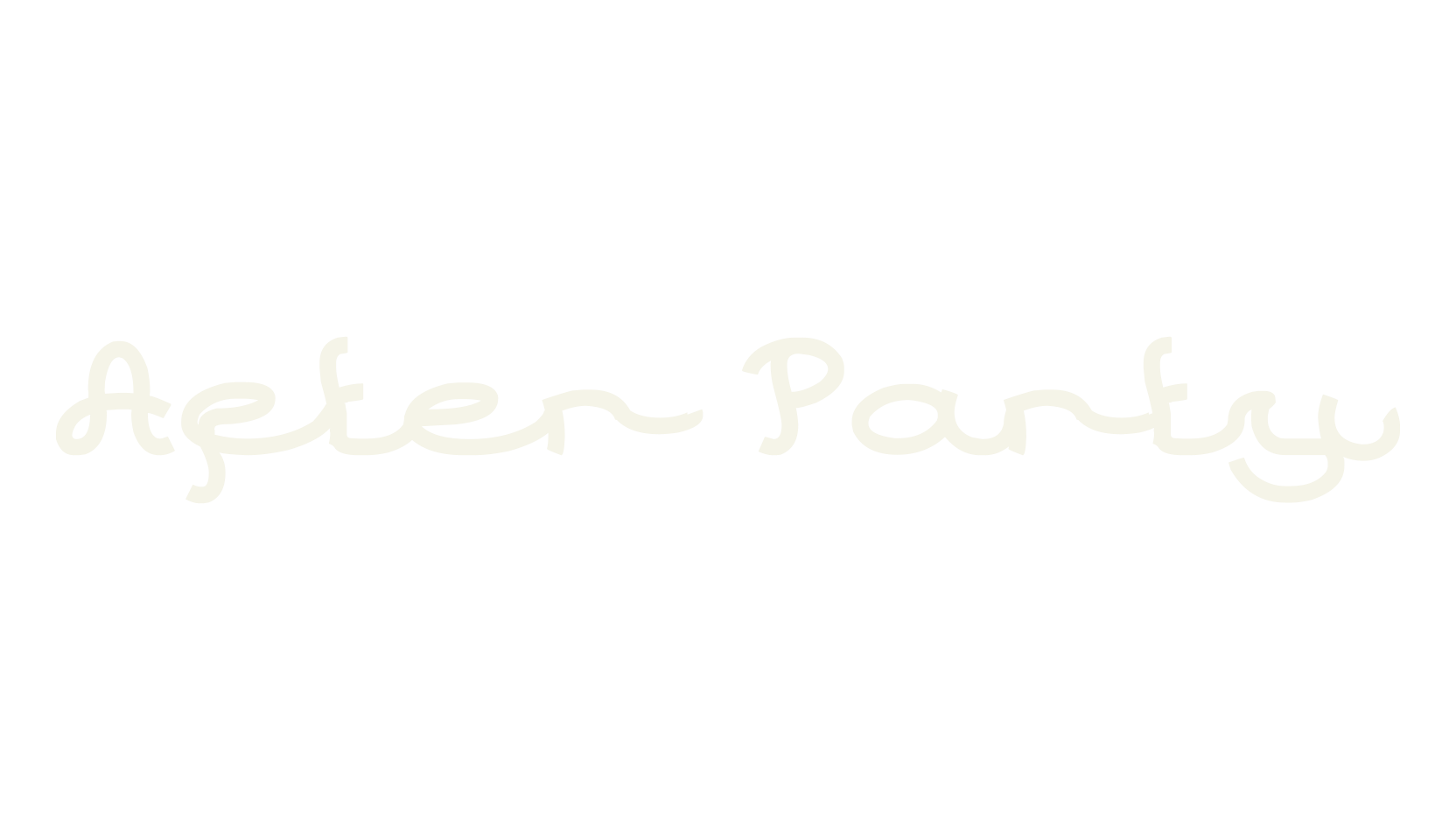 After Party, fashion script font preview