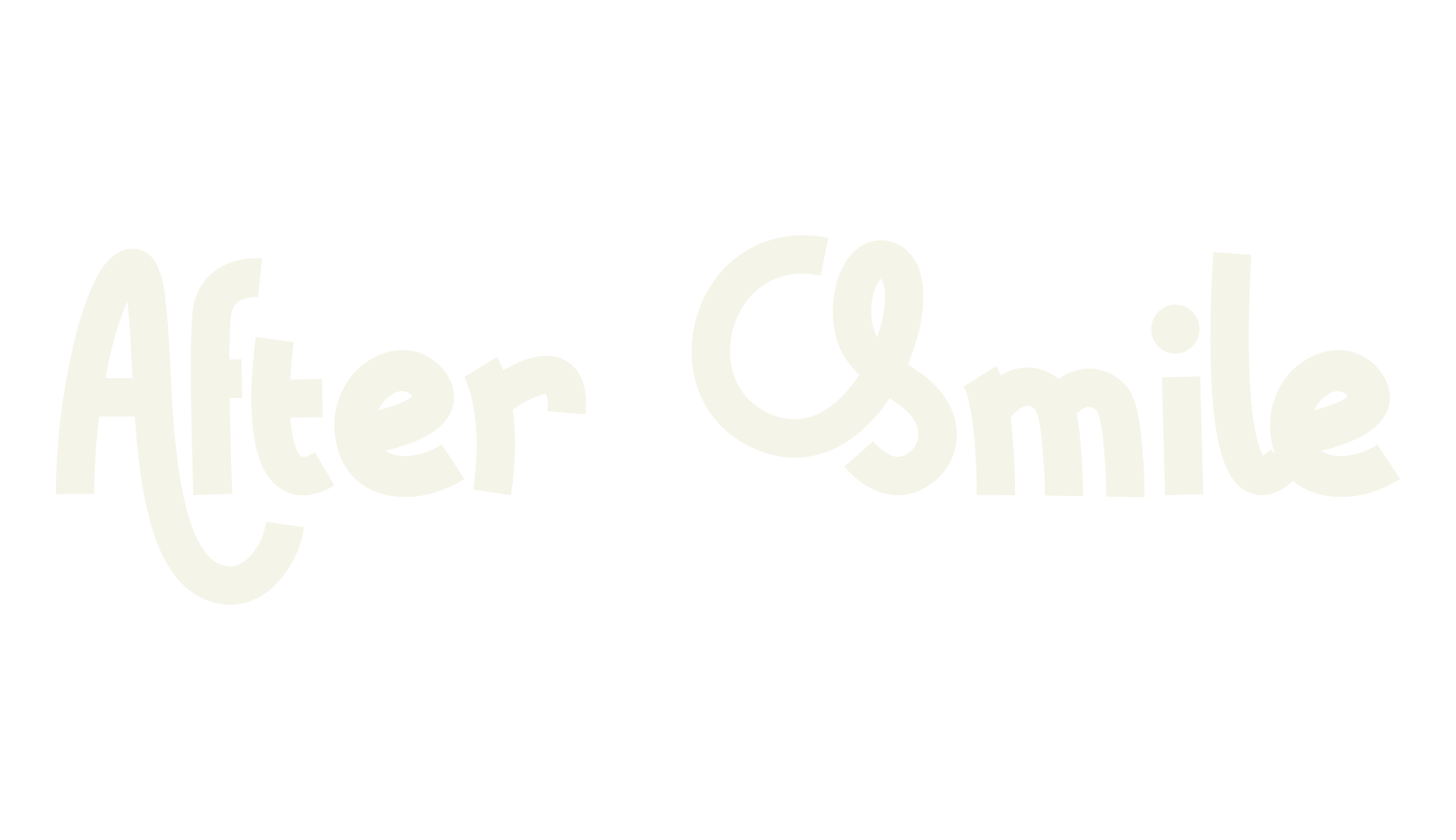 After Smile, heart font preview