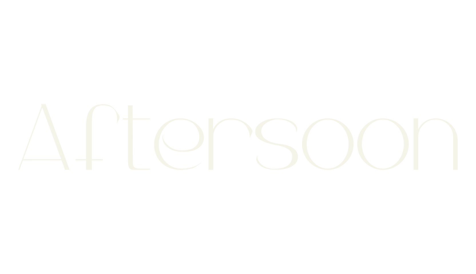 Aftersoon, elegant font preview