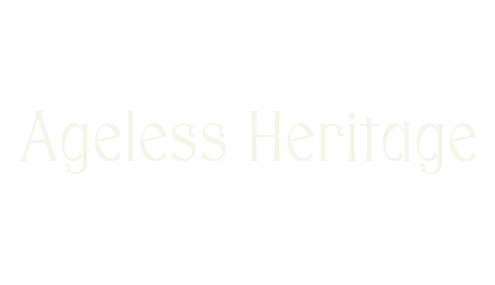 Ageless Heritage, antique font preview