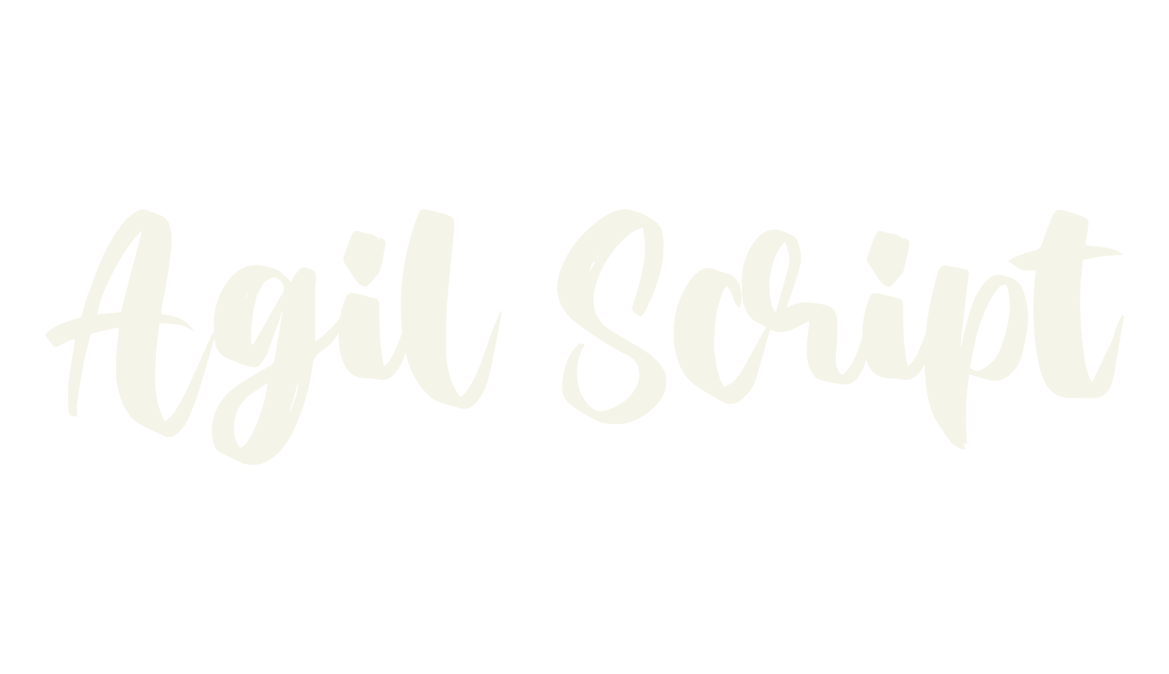 Agil Script, fashion script font preview