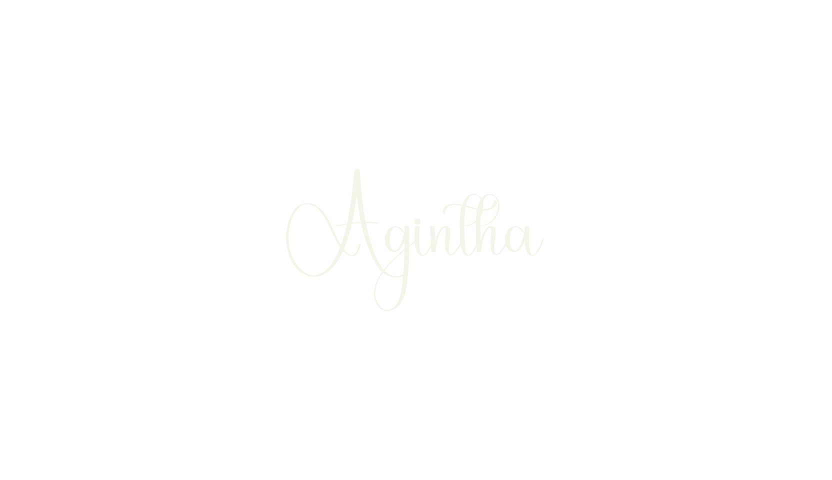 Agintha, beautiful font preview