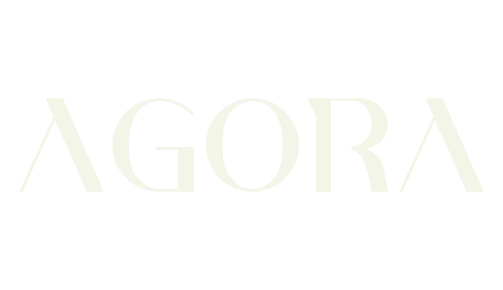 AGORA, minimalist font preview