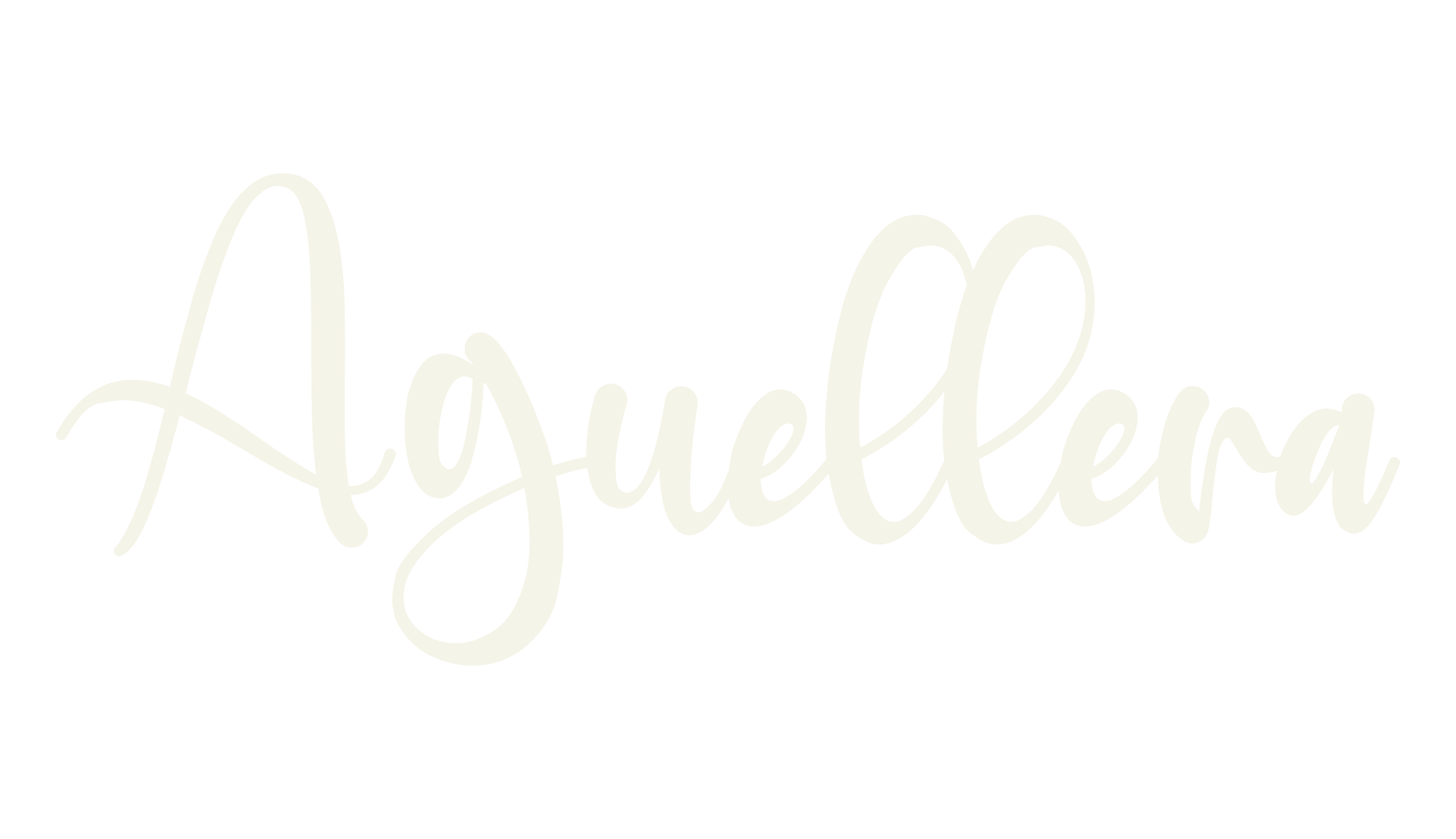 Aguellera, calligraphy font preview