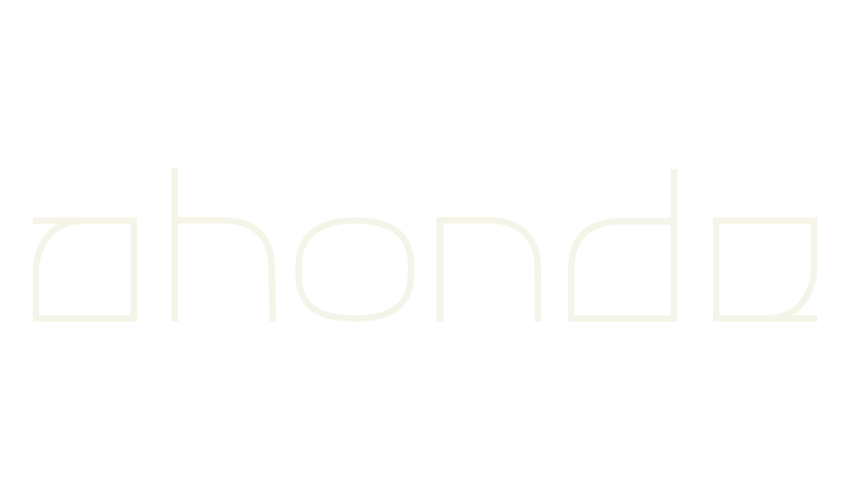 ahonde, science font preview