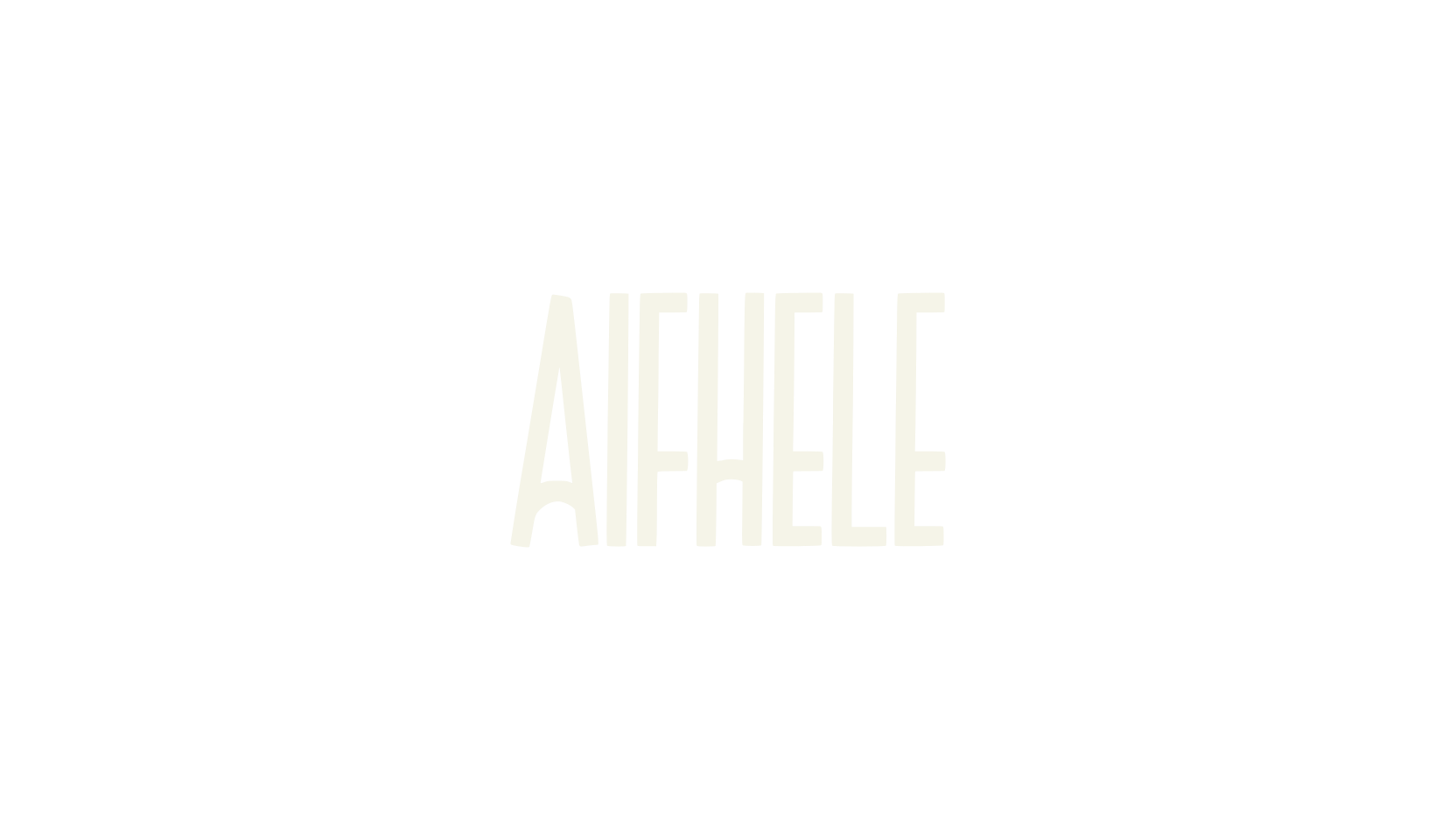 Aifhele, sans serif font preview