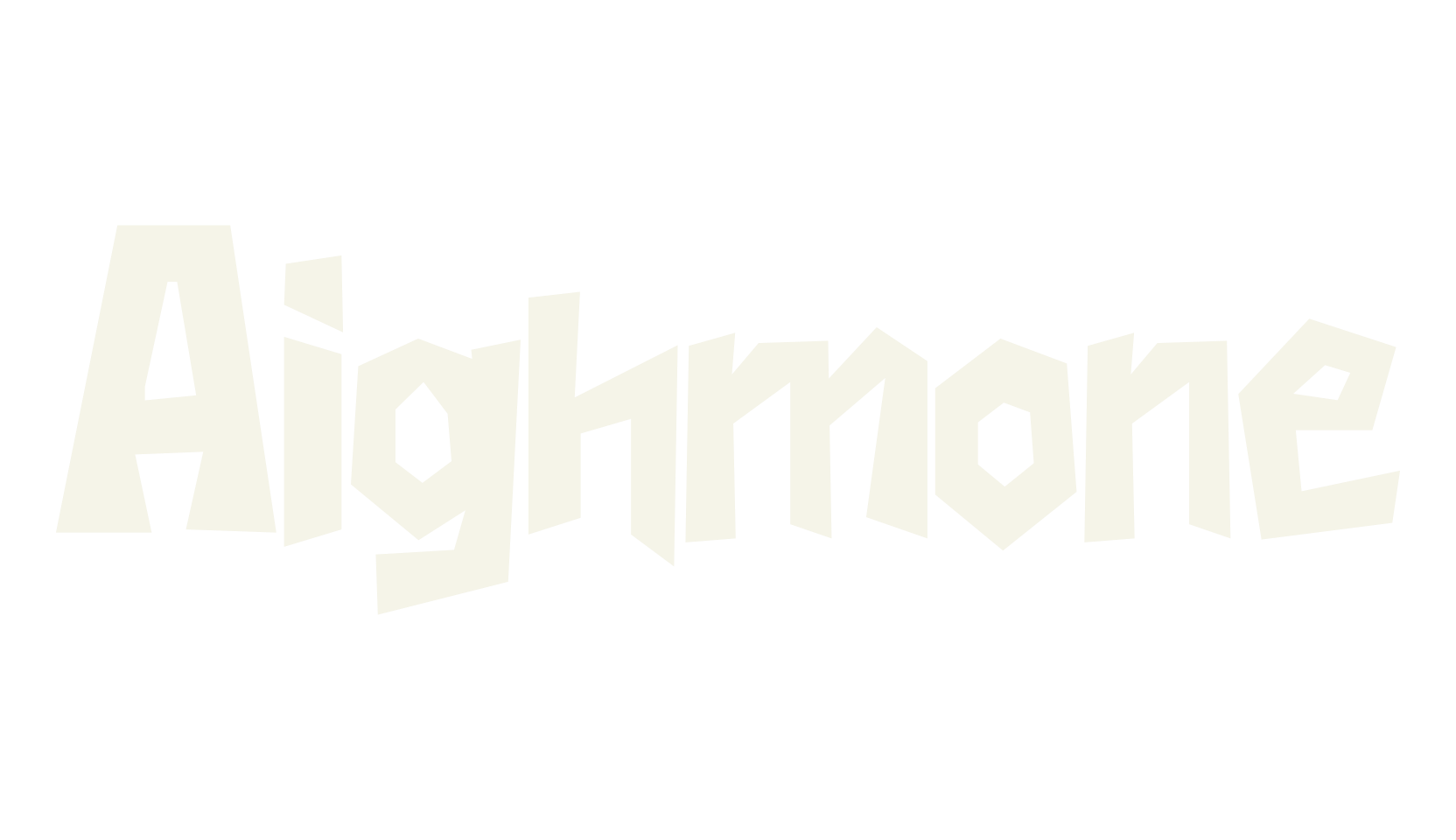 Aighmone, newspaper font preview