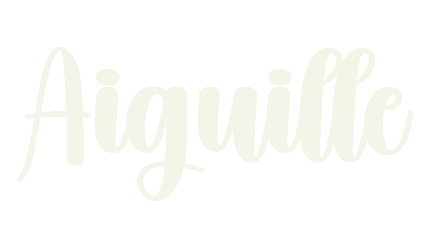 Aiguille, calligraphy font preview